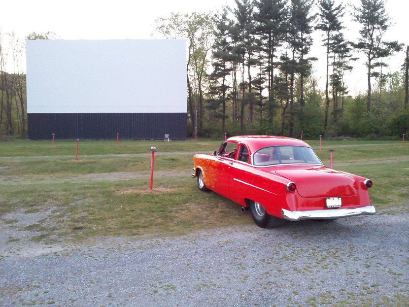 drive-in move theater