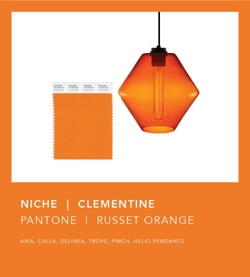 Pantone Fall 2018 Color Trend Report - Russet Orange Clementine