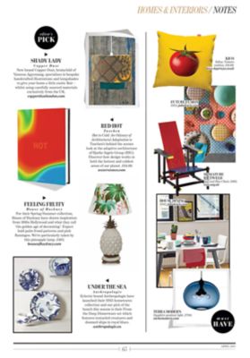 glass modern pendant light inside Absolutely Magazine
