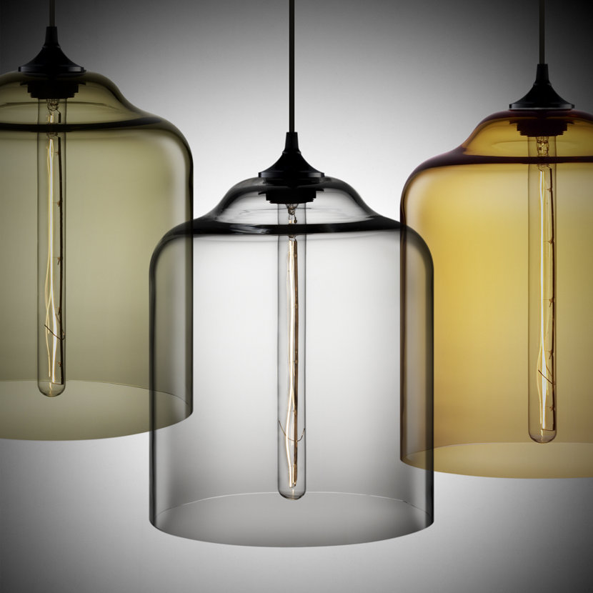 Contemporary Pendant Lights - Bell Jar