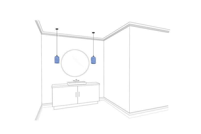 Modern Bathroom Lighting Bella Modern Pendant Modern Bathroom Lighting Bella Modern Pendant