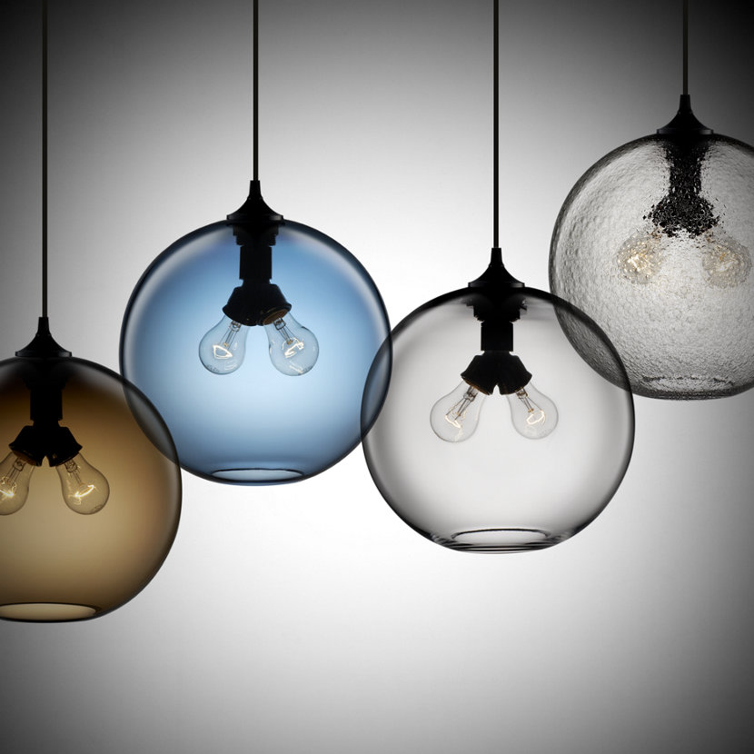 Orb Pendant Lights - Binary