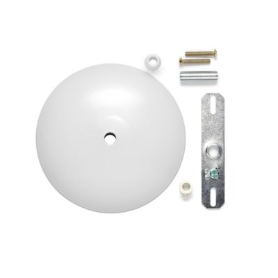 white ceiling canopy