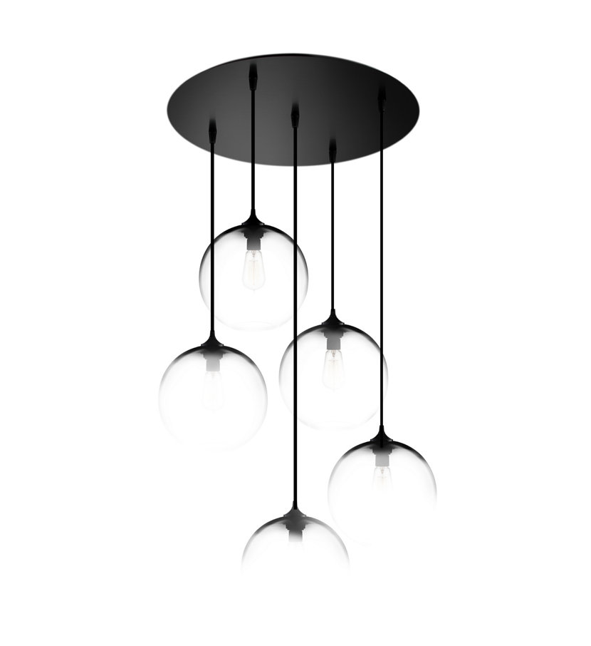 circular metal modern lighting canopy