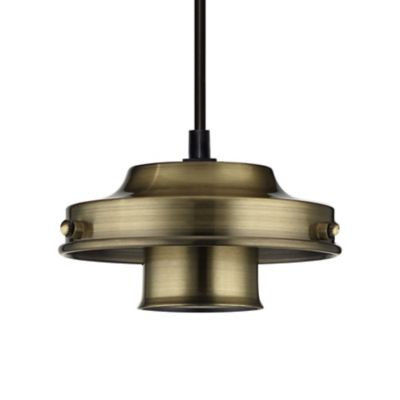 rustic brass pendant light glass holder