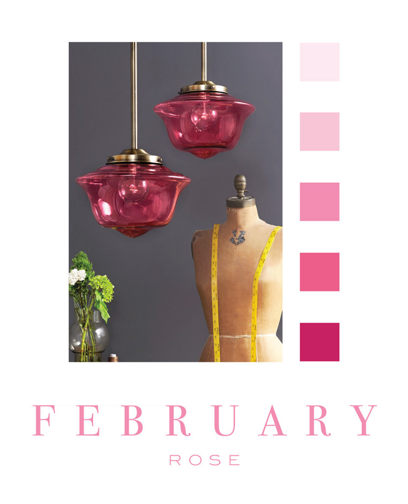 Color of the Month - February - Rose