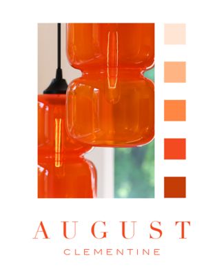 Color of the Month Clementine
