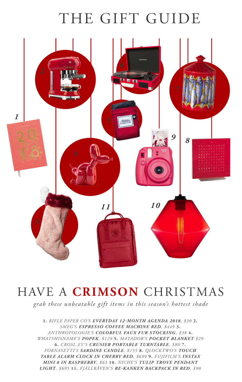 2017 Holiday Gift Guide - Crimson Christmas