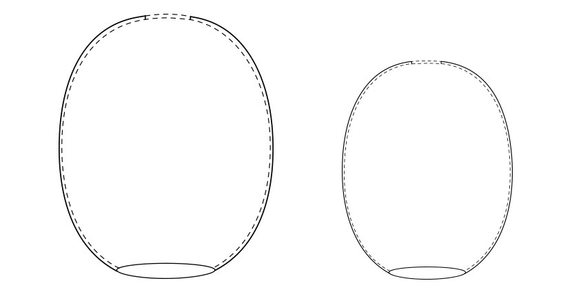 Ellipse Modern Pendant Light Glass Shades Ellipse Modern Pendant Light Glass Shades