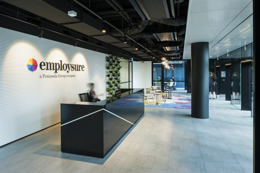 Modern Office Lighting at Employsure Modern Office Lighting at Employsure