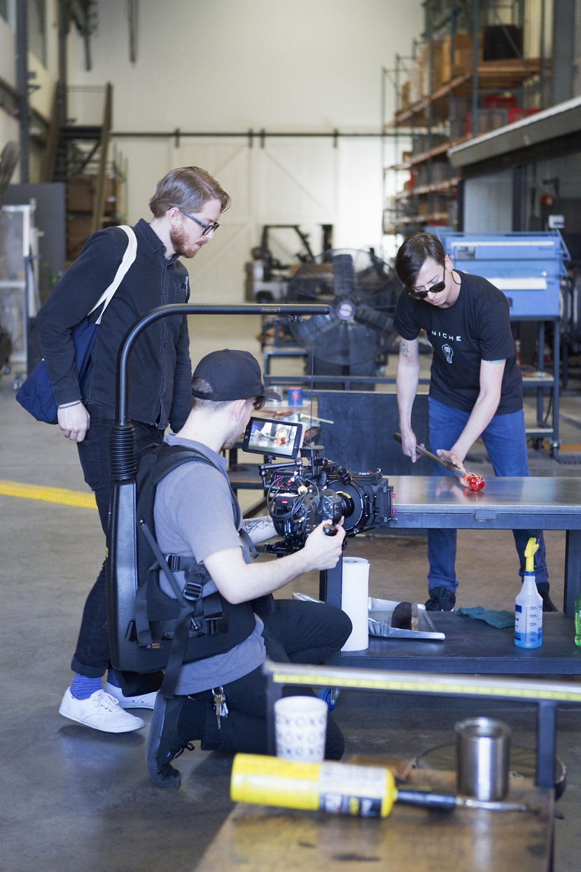 Esquire Visits Modern Pendant Lighting Studio - Alex Esquire Visits Modern Pendant Lighting Studio - Alex