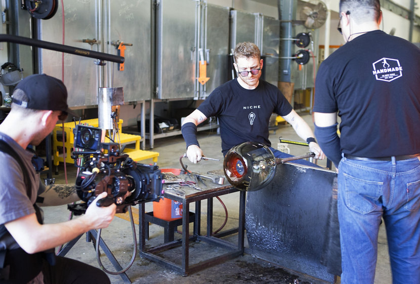 Esquire Visits Modern Pendant Lighting Studio - Bernie