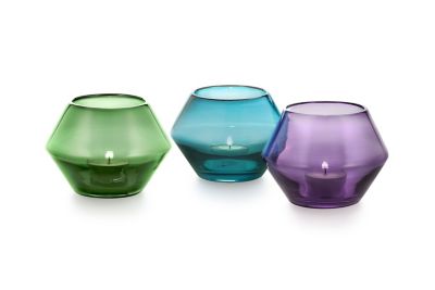 Convex Modern Glass Votive