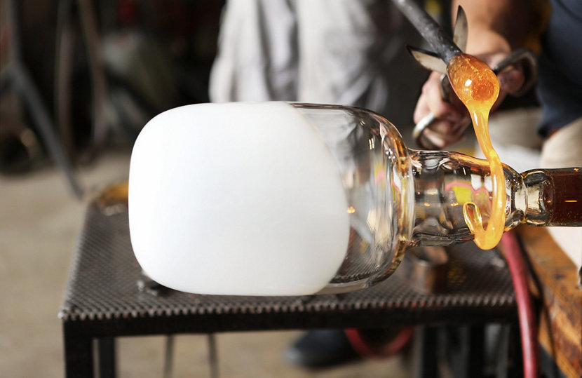 Wrapping Glass Blowing