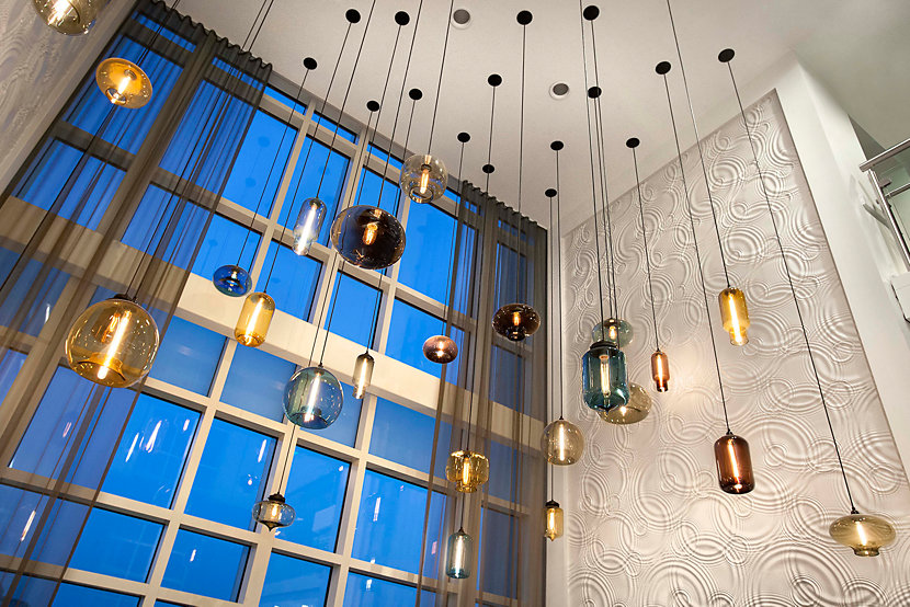 Pendant Lighting Clusters at Hilton Grands Vacation Club Pendant Lighting Clusters at Hilton Grands Vacation Club
