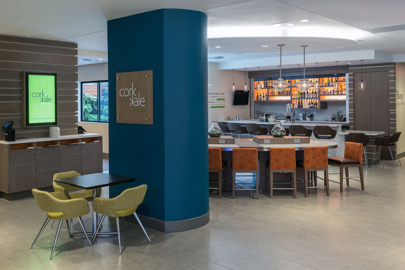 Clear Glass Pendant Lights Hang in Cafe and Bar Area Clear Glass Pendant Lights Hang in Cafe and Bar Area