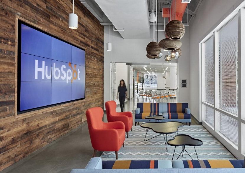 Modern Office Lighting HubSpot - Gray Binary