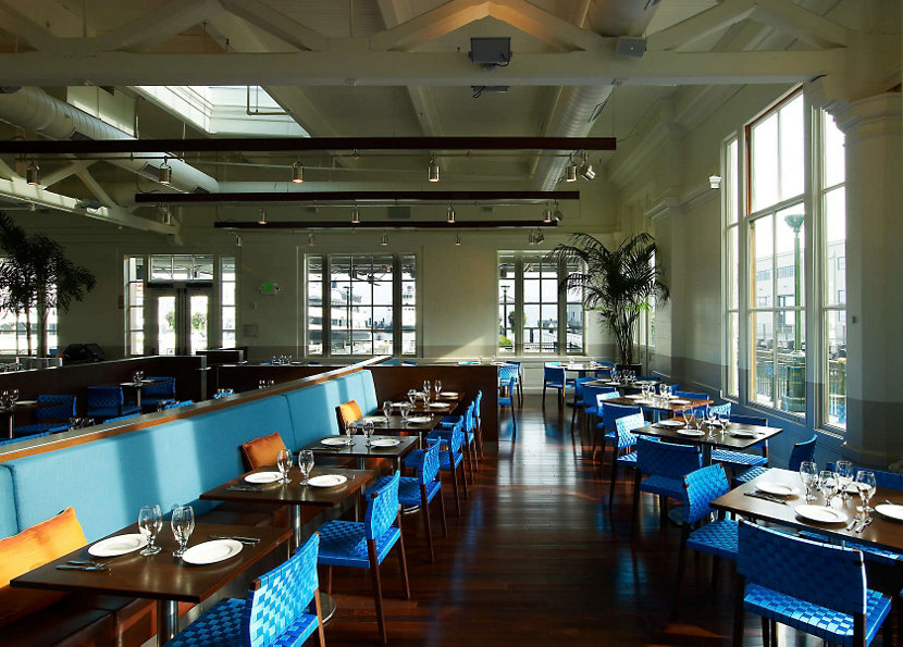 La Mar restaurant interior in San Francisco