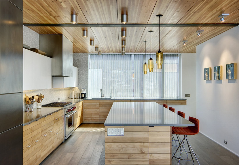 Kitchen Island Pendant Lights - Amber Pharos