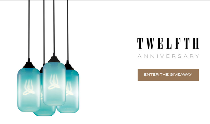 12th Anniversary Enter the Giveaway