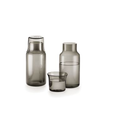 modern Gray glass carafe