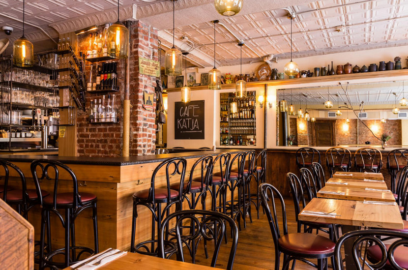 Restaurant Pendant Lights at Cafe Katja