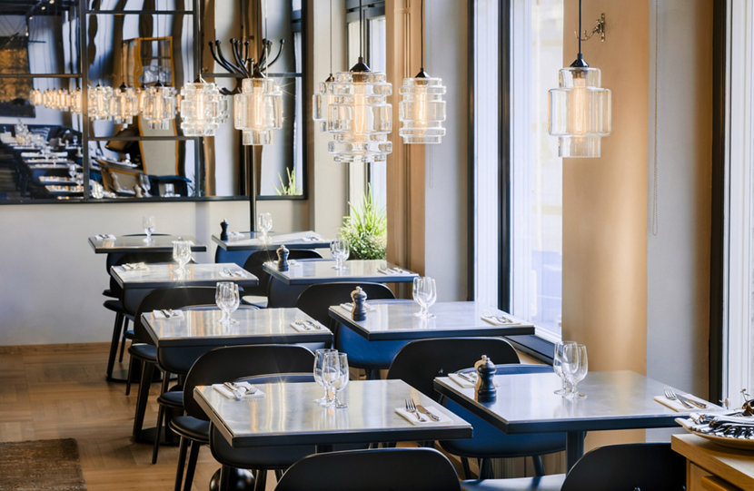 Modern Restaurant Pendant Lighting in Sweden