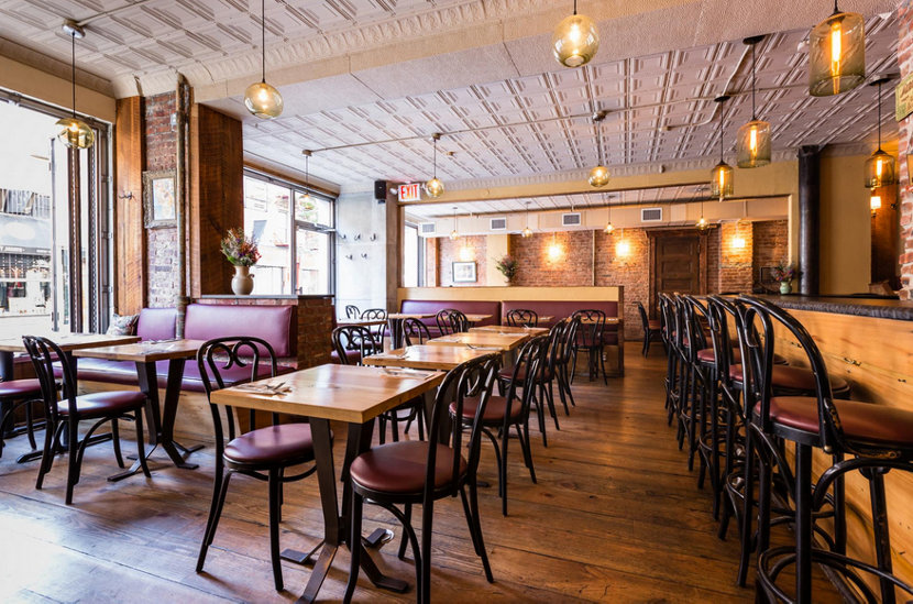 Niche Modern Restaurant Pendant Lights at Cafe Katja Niche Modern Restaurant Pendant Lights at Cafe Katja