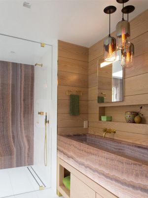 Modern bathroom deals pendant lighting