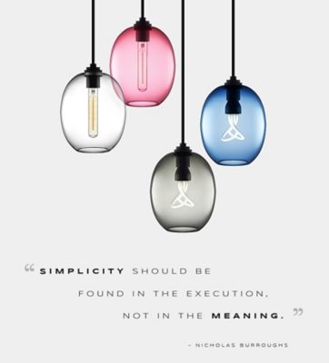 Ellipse Modern Pendant Lights Remind Us Less Is More