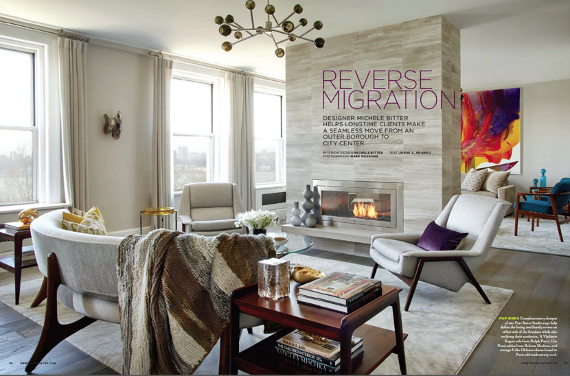 Manhattan Home with Niche Modern Pendant Light in New York Spaces Manhattan Home with Niche Modern Pendant Light in New York Spaces