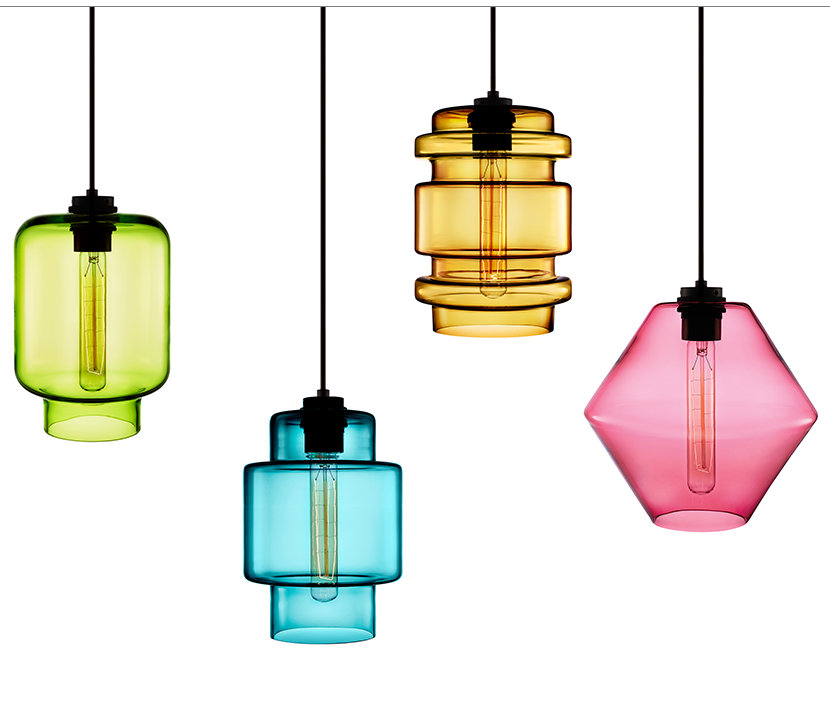 The Crystalline Series - Colorful Modern Lighting