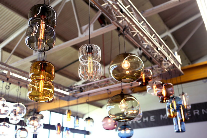 Modern pendant lighting available at our factory sale