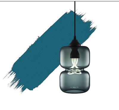 2018 Color of the Year - Storm Pendant Light