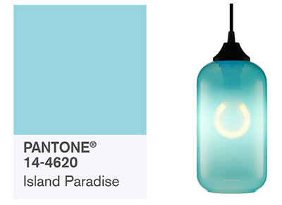Pantone's Spring Fashion Color Report Reflects Blue Modern Lighting