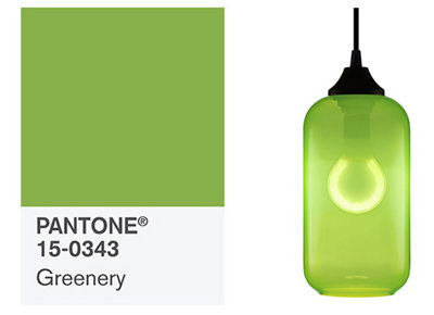 Pantone's Spring Fashion Color Report Reflects Green Modern Lighting