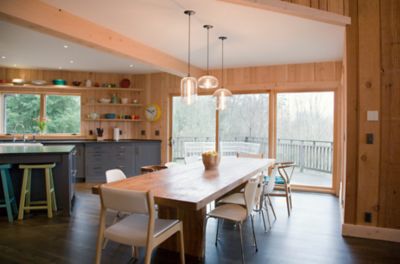 matching kitchen and dining room lighting