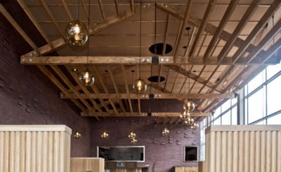 Restaurant Pendant Lighting at SugarFISH Sushi Bar Hollywood