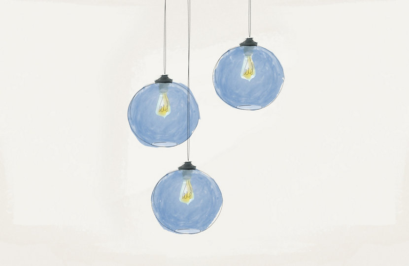 Our Handmade Pendant Lights Begin with a Sketch