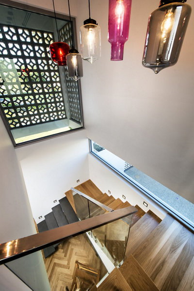 stairway pendant lighting
