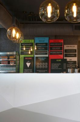 Solitaire Pendants at Yoobi Sushi 