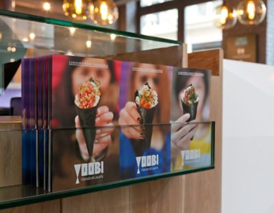 Solitaire Pendants at Yoobi Sushi 