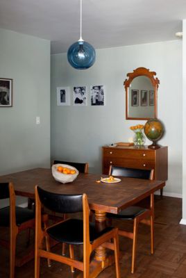 Sapphire Contemporary Lighting in Dining Room