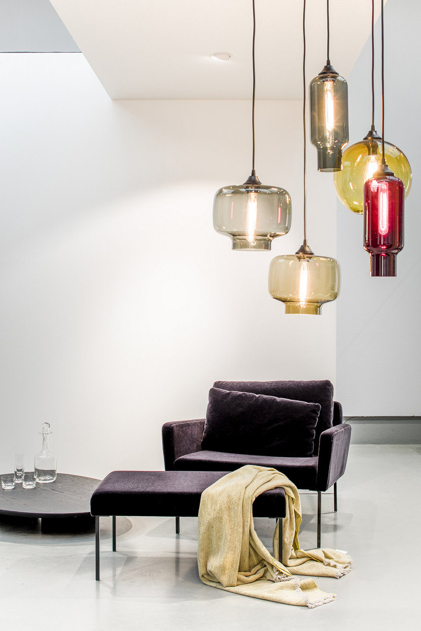 Blown Glass Light Fixtures