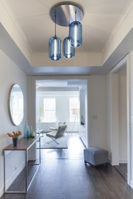 contemporary hallway lighting