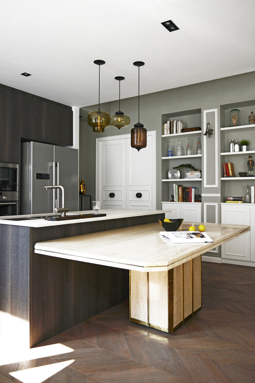 Handmade Glass Pendant Lights in Amber, Smoke, and Chocolate Glass