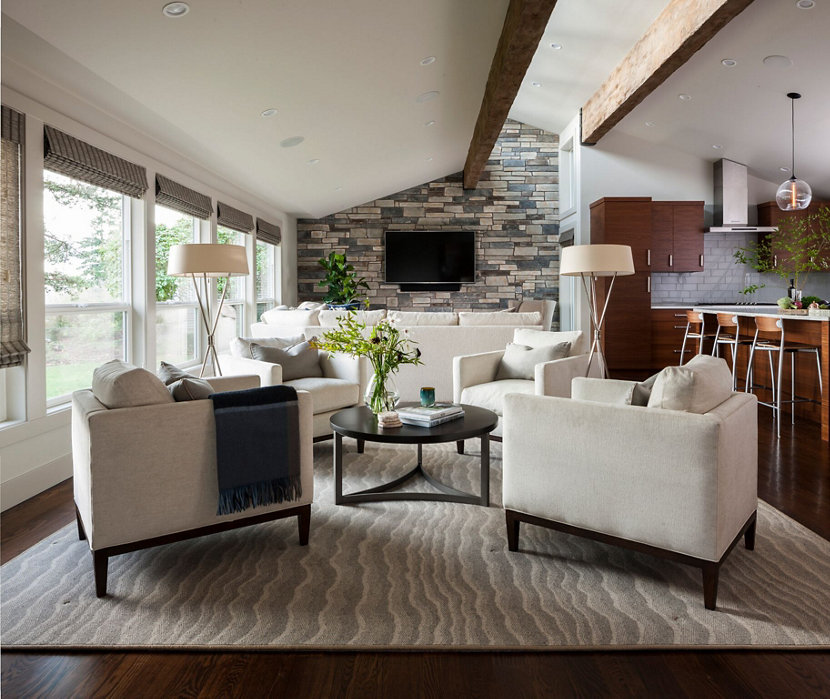 Open Concept Kitchen, Dining, and Living Room Open Concept Kitchen, Dining, and Living Room