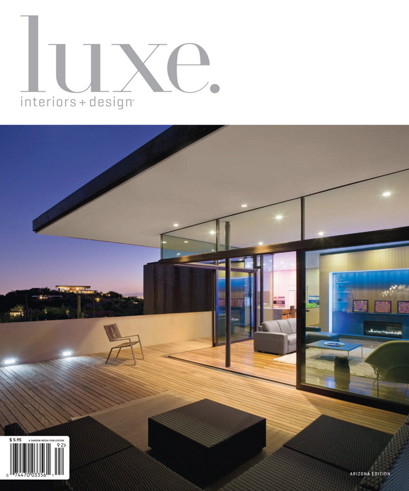 Solitaire Pendants in Luxe Magazine