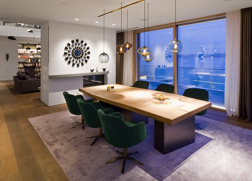 Multi-Pendant Lighting in Dining Room Multi-Pendant Lighting in Dining Room