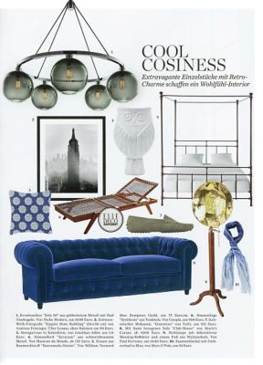 modern glass chandelier elle decor germany
